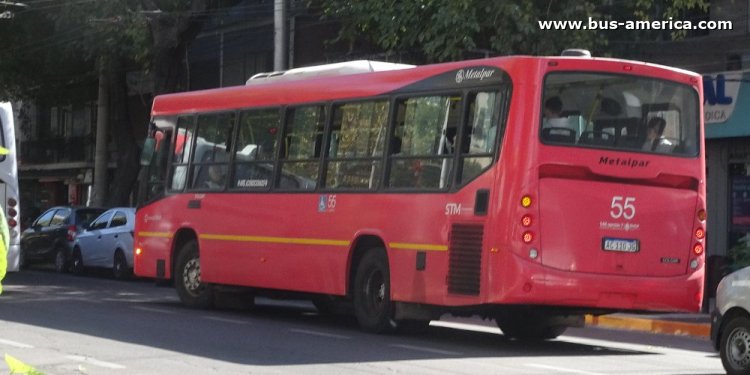 Mercedes-Benz OH 1621 L SB - Metalpar Iguazú Nueva Generación - Mendotran , STM
AC 110 JG

STM (Mendotran, Prov. Mendoza), interno 55
