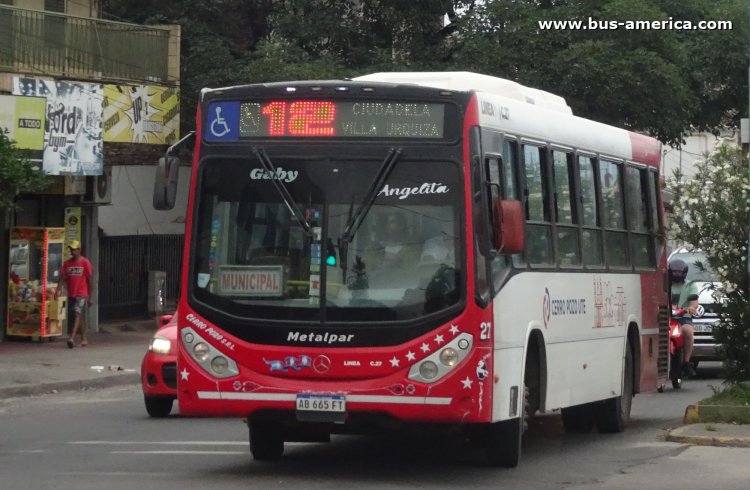 Mercedes-Benz OH 1621 L SB - Metalpar Iguazú Nueva Generación PH 0108 - Cerro Pozo UTE , Yerba Buena
AB 667 FT
[url=https://bus-america.com/galeria/displayimage.php?pid=64092]https://bus-america.com/galeria/displayimage.php?pid=64092[/url]

Línea 12 (San Miguel de Tucumán), interno 27
