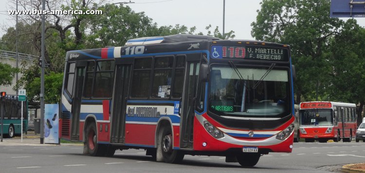 Mercedes-Benz OH 1621 L SB - Metalpar Iguazú Nueva Generación PH 108 - Gral. Pueyrredón
AD 029 KX

Línea 110 (Buenos Aires), interno 8
