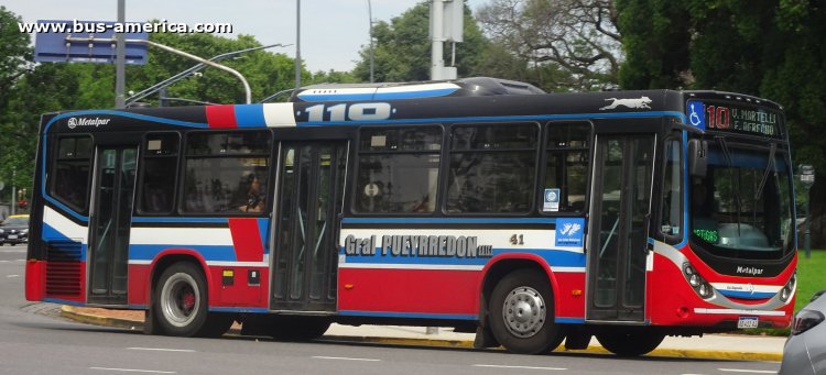 Mercedes-Benz OH 1621 L SB - Metalpar Iguazú Nueva Generación PH 108 - Gral. Pueyrredón
AD 412 AJ

Línea 110 (Buenos Aires), interno 41
