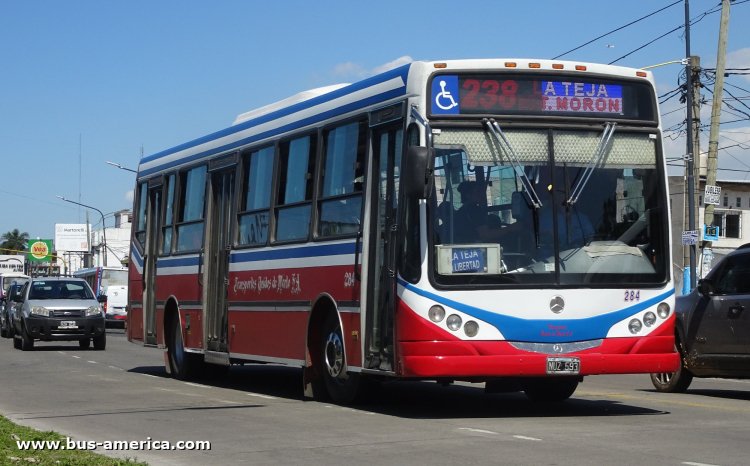 Mercedes-Benz OH 1718 L SB - Metalpar Iguazú 2010 - TUM
NUZ 593
[url=https://bus-america.com/galeria/displayimage.php?pid=63851]https://bus-america.com/galeria/displayimage.php?pid=63851[/url]

Línea 238 (Prov. Buenos Aires), interno 284

