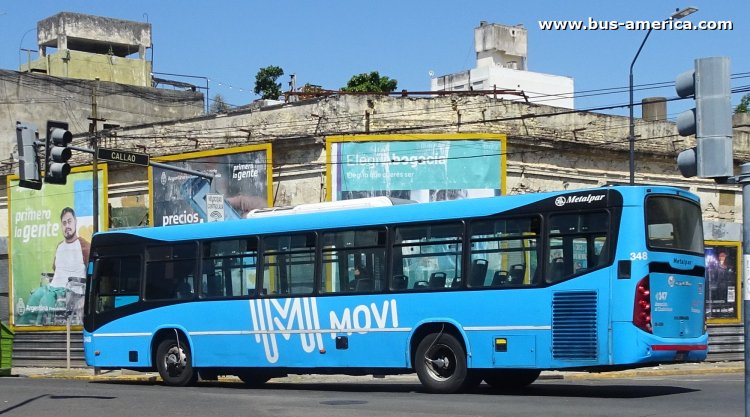 Volkswagen 18.280 OT LE - Metalpar Iguazú Nueva Generación PH 118 - Movi
Línea ¿? (Rosario), interno 348
