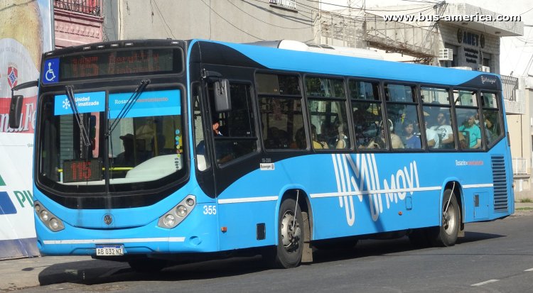 Volkswagen 18.280 OT LE - Metalpar Iguazú Nueva Generación PH 118 - Movi
AB 032 NZ

Línea 115 (Rosario), interno 355
