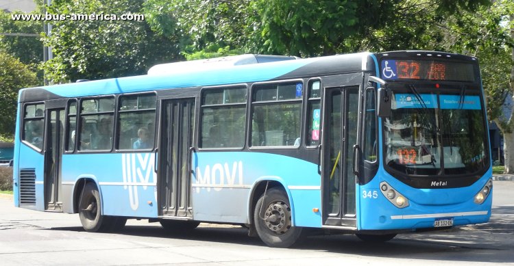 Volkswagen 18.280 OT LE - Metalpar Iguazú Nueva Generación PH 118 - Movi
AB 132 OK

Línea 131 (Rosario), interno 345
