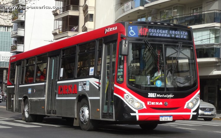 Volkswagen 18.280 OT LE - Metalpar Iguazú Nueva Generación PH 118 - ERSA
AC 048 TV

Línea 140 (Buenos Aires), interno 3667
