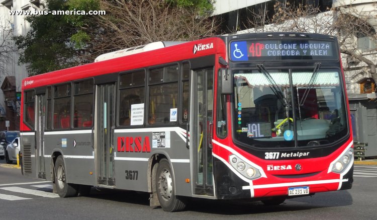 Volkswagen 18.280 OT LE - Metalpar Iguazú Nueva Generación PH 118 - ERSA
AC 231 VB

Línea 140 (Buenos Aires), interno 3677
