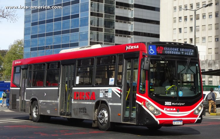 Volkswagen 18.280 OT LE - Metalpar Iguazú Nueva Generación PH 118 - ERSA
AC 099 ZS

Línea 140 (Buenos Aires), interno 3693
