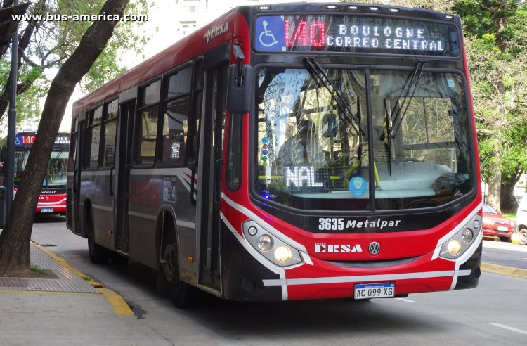 Volkswagen 18.280 OT LE - Metalpar Iguazú Nueva Generación PH 118 - ERSA 
AC 100 AB

Línea 140 (Buenos Aires), interno 3669
