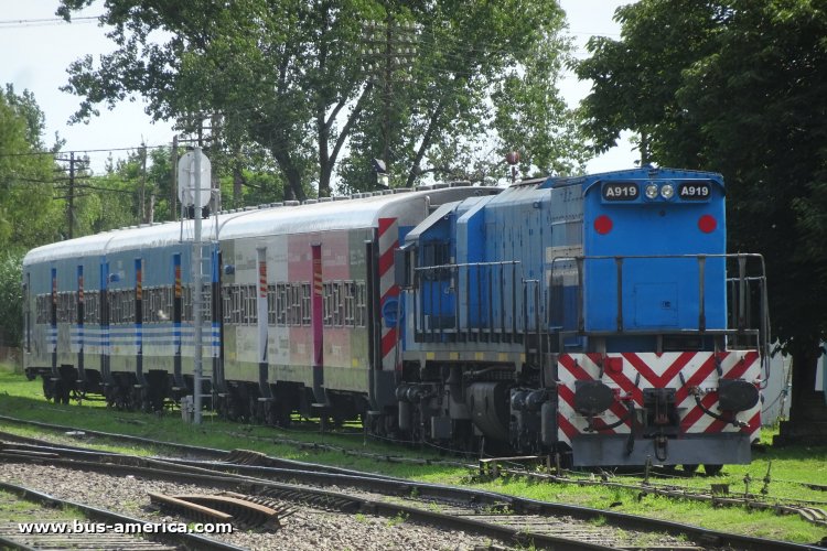 EMD GT 22 CW2 (en Argentina) - Trenes Argentinos , LGR
A 919 [1º adelante]
