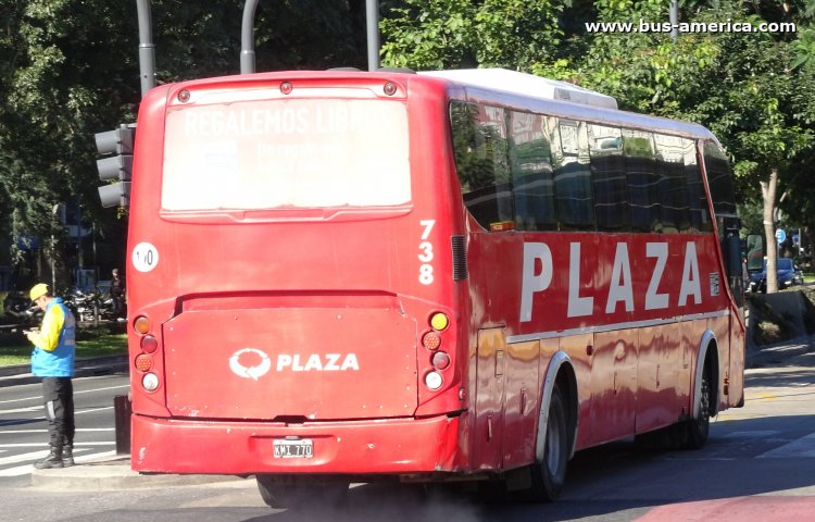 TATSA Puma D12M - Sudamericanas F-50 350 - Plaza
KMI 770

Línea 129 (Buenos Aires) - Interno 738
