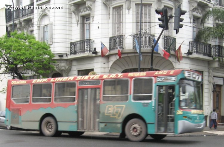 Mercedes-Benz OH 1621 L - Ottaviano AMO II - Emp.Línea Siete
Línea 307 (Prov. Buenos Aires), interno 36
