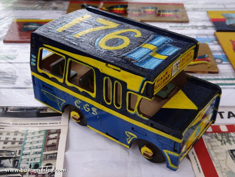 Bus America - EGS [juguete / miniatura]
Línea 176 (Buenos Aires) [juguete / miniatura]

