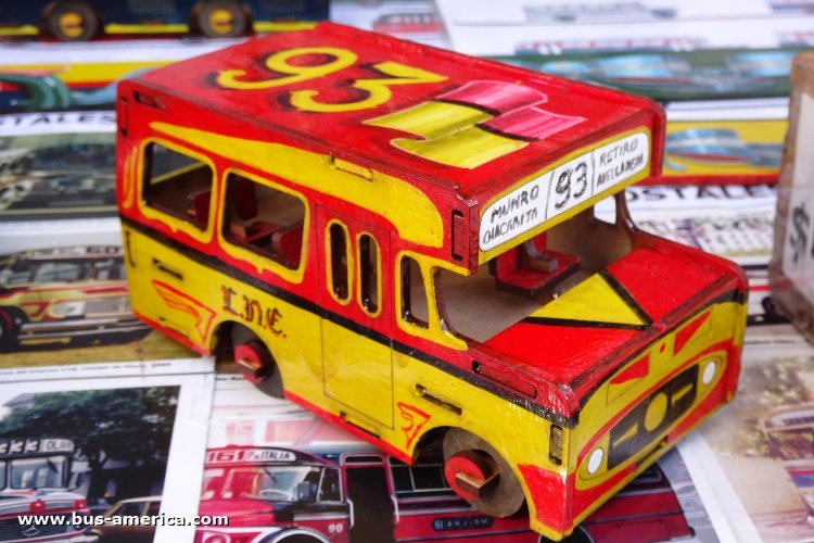 Bus America - LNE [juguete / miniatura]
[url=https://bus-america.com/galeria/displayimage.php?pid=69268]https://bus-america.com/galeria/displayimage.php?pid=69268[/url]

Línea 93 (Buenos Aires) [juguete / miniatura]

0 Km entregado en estos tiempos.
Podés pedir el tuyo y ver alguna de las distintas líneas realizados acá:
[url=https://www.bus-america.com/Juguetes/Juguetes.htm]https://www.bus-america.com/Juguetes/Juguetes.htm[/url]
