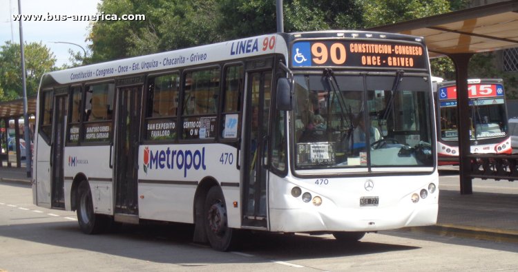 Mercedes-Benz OH 1618 L SB - Metalpar Iguazú 2010 PH0066 - MODO
NQX 727
[url=https://bus-america.com/galeria/displayimage.php?pid=68439]https://bus-america.com/galeria/displayimage.php?pid=68439[/url]
[url=https://bus-america.com/galeria/displayimage.php?pid=52246]https://bus-america.com/galeria/displayimage.php?pid=52246[/url]

Línea 90 (Buenos Aires), interno 470 [desde Marzo 2015]
Ex Línea 182 (Buenos Aires), interno 1804 [mayo 2014 - marzo 2015]

Cartel del alargue implementado en noviembre del año pasado (2024)
Observar que en la parada de la línea en la Plaza Miserere, al lado del destino "Constitución", agregaron el "21-24" que pocos interpretaran como el barrio de emergencia, hasta donde alargó.
