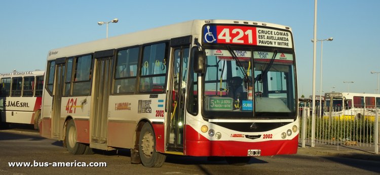 Agrale MT 12.0 LE - Metalpar Iguazú 2010 PH 0071 - Larrazabal
MUO 311

Línea 421 (Prov.Buenos Aires), interno 2002
