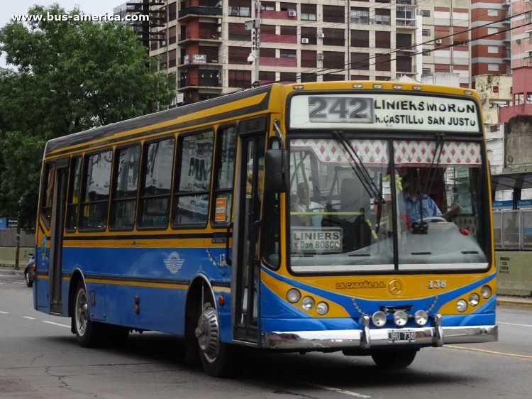 Mercedes-Benz OH 1618 L SB - Metalpar Iguazú 2010 - La Cabaña
JRU 734
[url=https://bus-america.com/galeria/displayimage.php?pid=68530]https://bus-america.com/galeria/displayimage.php?pid=68530[/url]

Línea 242 (Prov.Buenos Aires), interno 138
