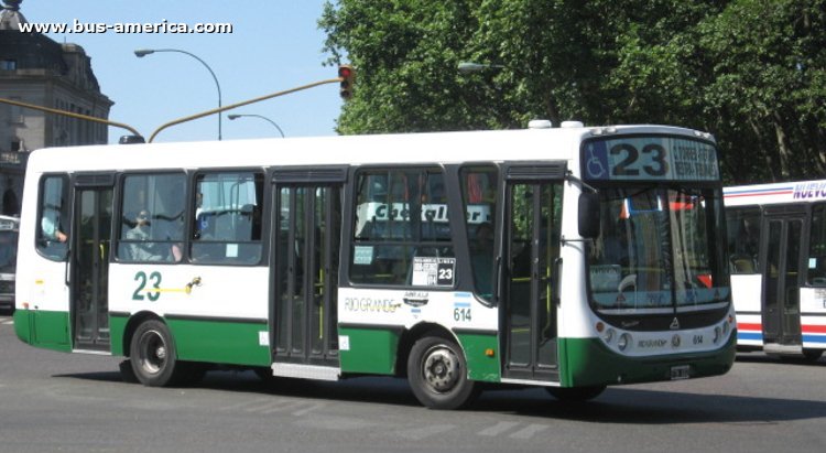 Agrale MT 12.0 LE - Metalpar Tronador PH 0052 - Rio Grande
Línea 23 (Buenos Aires), interno 614
