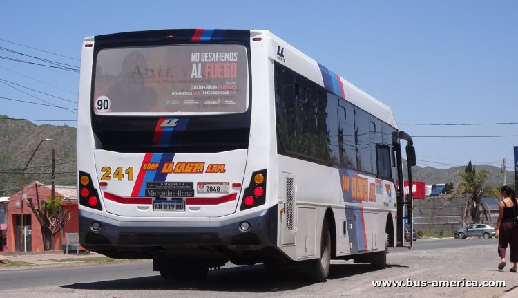 Mercedes-Benz O 500 U - Ugarte Europeo LD - Coop.La Calera
AH 019 MD
[url=https://bus-america.com/galeria/displayimage.php?pid=69768]https://bus-america.com/galeria/displayimage.php?pid=69768[/url]
[url=https://bus-america.com/galeria/displayimage.php?pid=69769]https://bus-america.com/galeria/displayimage.php?pid=69769[/url]
[url=https://bus-america.com/galeria/displayimage.php?pid=69771]https://bus-america.com/galeria/displayimage.php?pid=69771[/url]

Coop. La Calera (Prov.Córdoba), interno 241, patente provincial 2848
