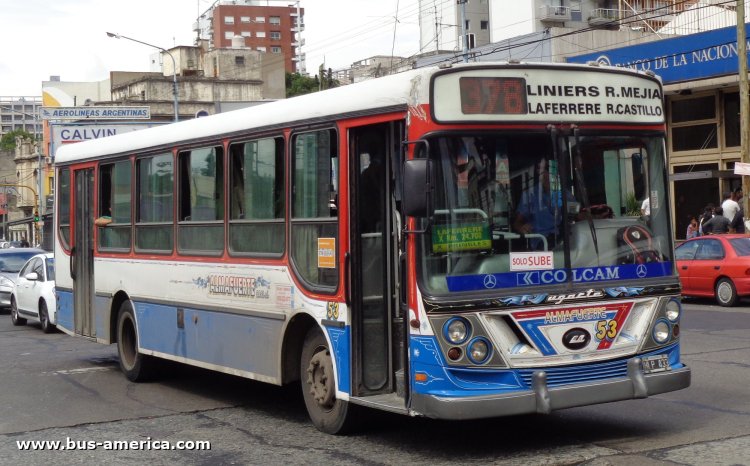 Mercedes-Benz OF 1418 - Ugarte Americano 2007 - Almafuerte
HLP 433
[url=https://bus-america.com/galeria/displayimage.php?pid=61790]https://bus-america.com/galeria/displayimage.php?pid=61790[/url]

Linea 378 (Prov.Buenos Aires), interno 53
