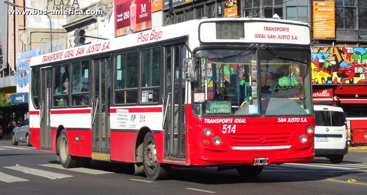Mercedes-Benz OH 1618 L SB - Ugarte Mini Europeo 2007 - Transp. Ideal San Justo
KIA 121

Línea 185 (Buenos Aires), interno 514
