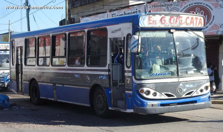 Mercedes-Benz OF 1417 - BiMet Corbus - G.Catan-Km31
FNQ 193
[url=https://bus-america.com/galeria/displayimage.php?pid=57222]https://bus-america.com/galeria/displayimage.php?pid=57222[/url]

Línea "G.Catán-P.Mario-Km 31" (Pdo. La Matanza, no autorizada), interno 7
