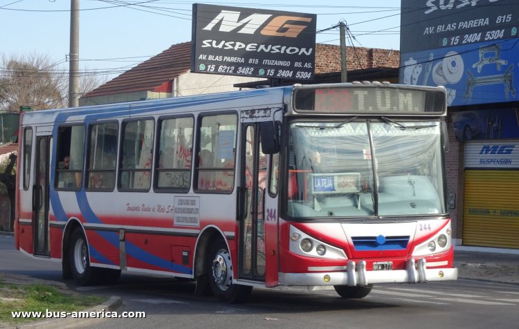 Mercedes-Benz OF 1418 - BiMet 2010 - TUM
NKW 177

Línea 238 (Prov. Buenos Aires), interno 244
