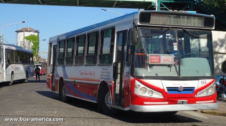 Mercedes-Benz OF 1418 - BiMet 2010 - TUM
NKW 183

Línea 500 (Pdo. de Merlo), interno 243
