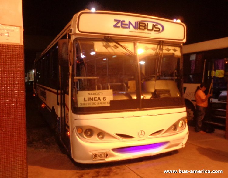 Mercedes-Benz OF 1418 - BiMet Corbus - ZeniBus
GJC 973
[url=https://bus-america.com/galeria/displayimage.php?pid=57092]https://bus-america.com/galeria/displayimage.php?pid=57092[/url]

Línea 6 (Villa de Merlo), interno 03
