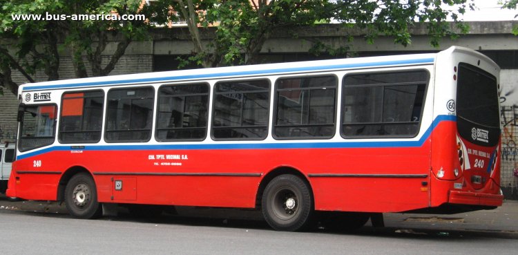 Mercedes-Benz OF 1418 - BiMet Corbus - Cía. Tte. Vecinal
GII 533

Línea 326 (Buenos Aires), interno 240

