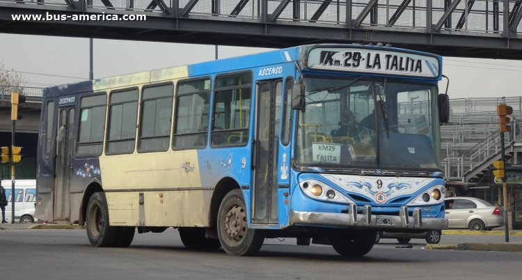 Mercedes-Benz OF 1418 - BiMet Corbus - Km 29,La Talita
HQC 578
[url=https://bus-america.com/galeria/displayimage.php?pid=57319]https://bus-america.com/galeria/displayimage.php?pid=57319[/url]

Línea "Ruta 3 Km 29-La Talita" (Pdo. La Matanza, no autorizada), interno 9
