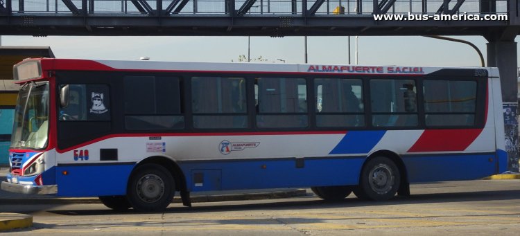 Mercedes-Benz OF 1621 - BiMet 2010 - Almafuerte
AE 617 CX

Línea 622 (Pdo. La Matanza), interno 546
