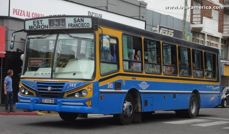 Mercedes-Benz OF 1621 - BiMet 2010 - La Cabaña
AE 765 BH

Línea 635 (Part. Morón), interno 505
