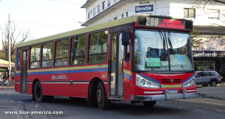 Mercedes-Benz OF 1621 - Bi Met 2010 - La Perlita
AB 455 AC

Línea 288 (Prov. Buenos Aires), interno 661
