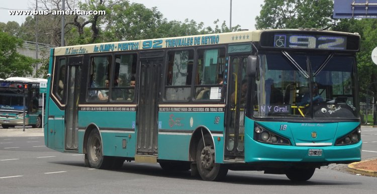 Mercedes-Benz OH 1618 L SB - Bi-Met 2010 28/10 - M. O. Saenz Peña
MHG 400
[url=https://bus-america.com/galeria/displayimage.php?pid=64559]https://bus-america.com/galeria/displayimage.php?pid=64559[/url]

Línea 92 (Buenos Aires), interno 18

