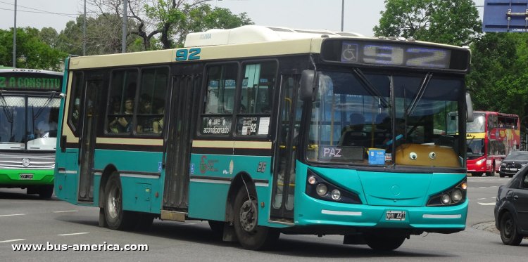 Mercedes-Benz OH 1618 L SB - Bi-Met 2010 32/13 - M.O.Saenz Peña
NRU 441

Línea 92 (Buenos Aires), interno 26
