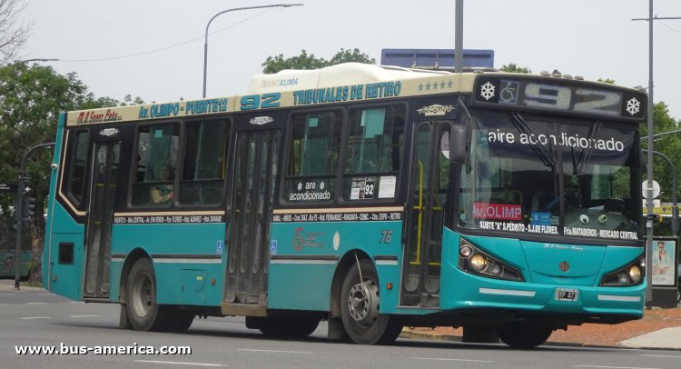 Mercedes-Benz OH 1618 L SB - Bi-Met 2010 32/13 - M.O.Saenz Peña
OYP 471

Línea 92 (Buenos Aires), interno 76
