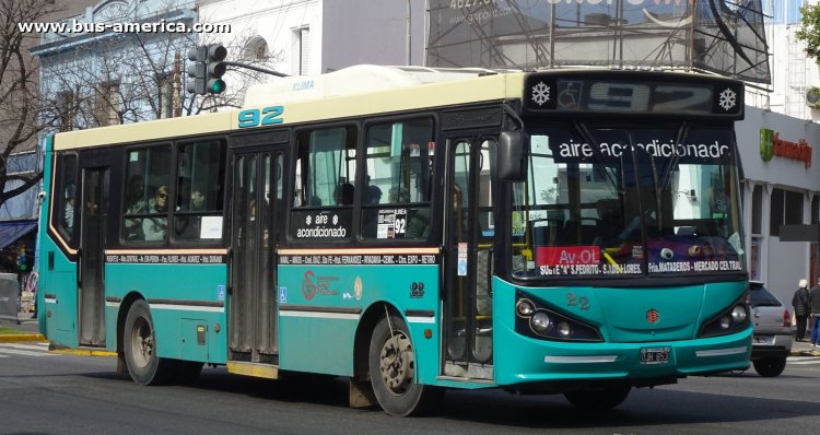 Mercedes-Benz OH 1618 L SB - Bi-Met 2010 32/13 - M.O.Saenz Peña
OJH 852

Línea 92 (Buenos Aires), interno 22
