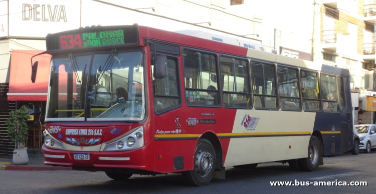 Mercedes-Benz OH 1621 L SB - BiMet 2010 - Emp.Linea 216
AB 438 CF

Línea 634 (Pdo. Morón), interno 248
