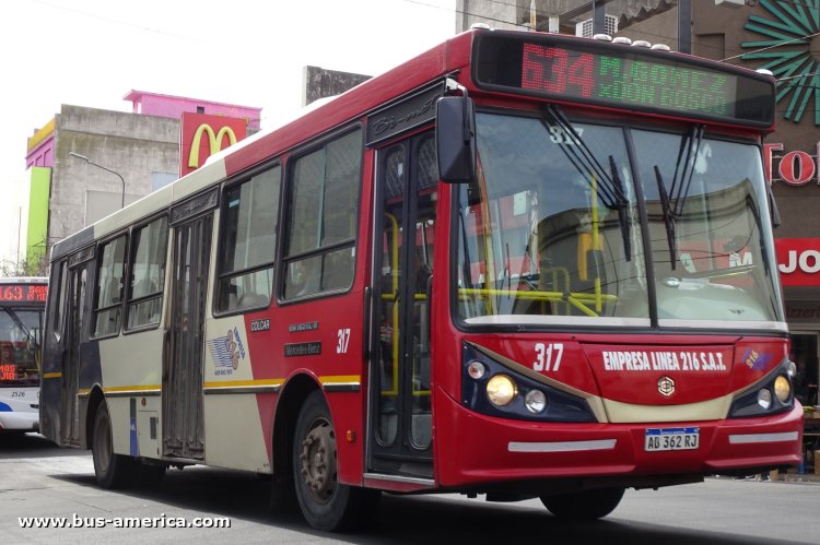 Mercedes-Benz OH 1621 L SB - BiMet 2010 - Emp.Linea 216
AB 362 RJ

Línea 634 (Pdo. Morón), interno 317
