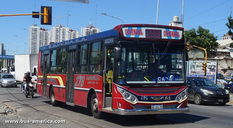 Mercedes-Benz OH 1621 L SB - BiMet Corbus OH 1621 U 37/16 - COVEMASA
AF 856 XP

Línea 278 (Prov. Buenos Aires), interno 84
