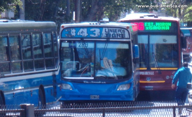 Mercedes-Benz OH 1315 L SB - Italbus Tropea - Cía. Noreste
HDH 595

Línea 289 (cumplido por línea 343, Prov. Buenos Aires)

Foto mala, pero única unidad que recuerdo con cartel bajo cartel, identificado como línea 289
