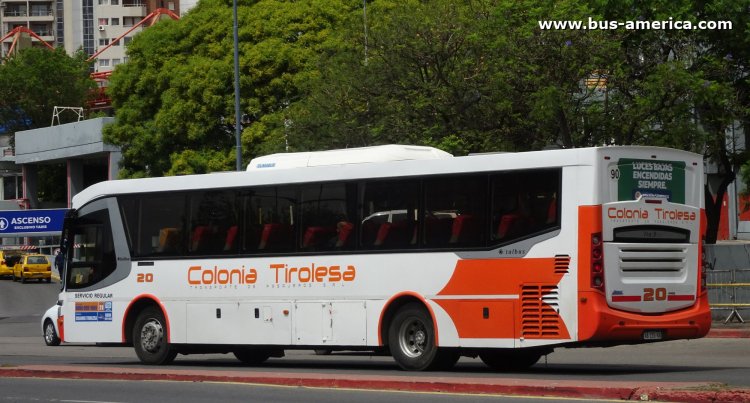 Mercedes-Benz O 500 U - Italbus Tropea - Cnia.Tirolesa
AB 135 NA
[url=https://bus-america.com/galeria/displayimage.php?pid=55307]https://bus-america.com/galeria/displayimage.php?pid=55307[/url]

Cnia. Tirolesa (Prov. Córdoba), interno 20
