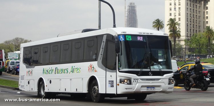Mercedes-Benz O 500 U - Italbus Tropea - Misión Buenos Aires , La Ctral.Vte.López
AF 739 XP

Línea 129 (Buenos Aires), interno 777
