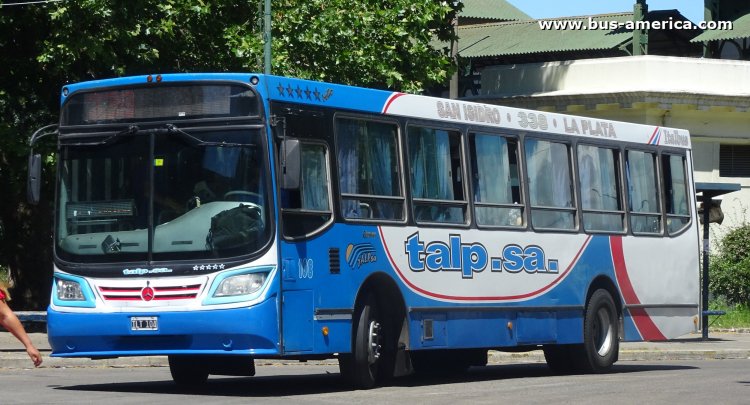Mercedes-Benz OF 1722 - Italbus Bello - TALP
ILT 104
[url=https://bus-america.com/galeria/displayimage.php?pid=57418]https://bus-america.com/galeria/displayimage.php?pid=57418[/url]

Línea 338 (Prov. Buenos Aires), interno 108
