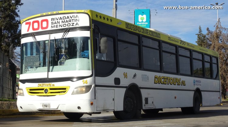 Mercedes-Benz OF 1722 - Italbus Bello - Dicetours
OAJ 598

Líneas 700 (Mendoza), interno 14
