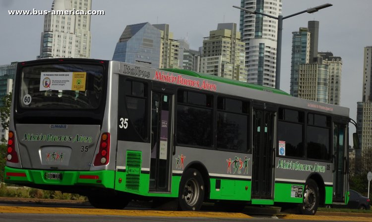 Mercedes-Benz OH 1618 L SB - Italbus Tropea Ital 42-14 - Misión Buenos Aires , La Ctral.Vte.López
OUQ 335

Línea 61 (Buenos Aires), interno 35
