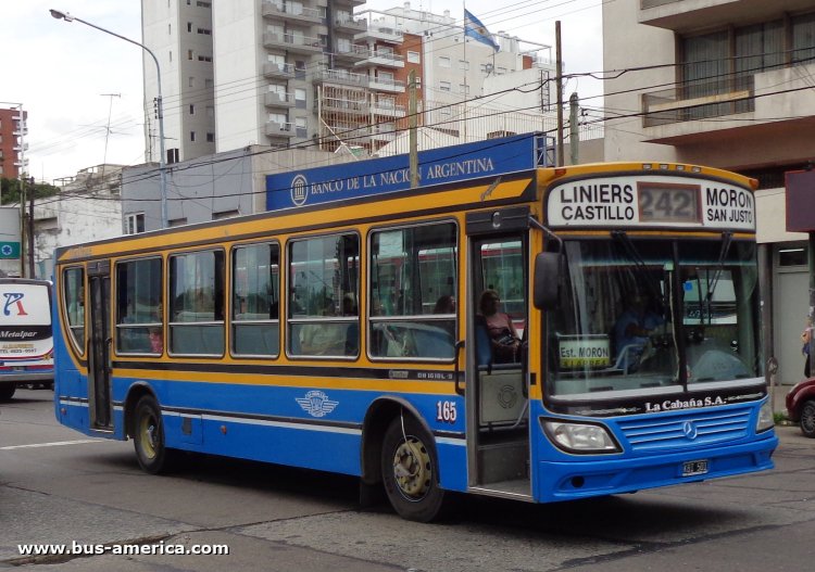 Mercedes-Benz OH 1618 L SB - Italbus Tropea - La Cabaña
KBI 501

Línea 242 (Prov.Buenos Aires), interno 165
