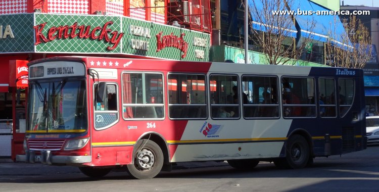 Mercedes-Benz OH 1618 L SB - Italbus Tropea - Emp.Linea 216
LSS ¿092? ¿094?

Línea 634 (Pdo. Morón), interno 264
