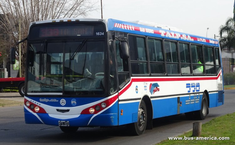Mercedes-Benz OH 1618 L SB - Metalpar Iguazú 2010 - TALP
KFS 401

Línea 338 (Buenos Aires), interno 6 (1634)
