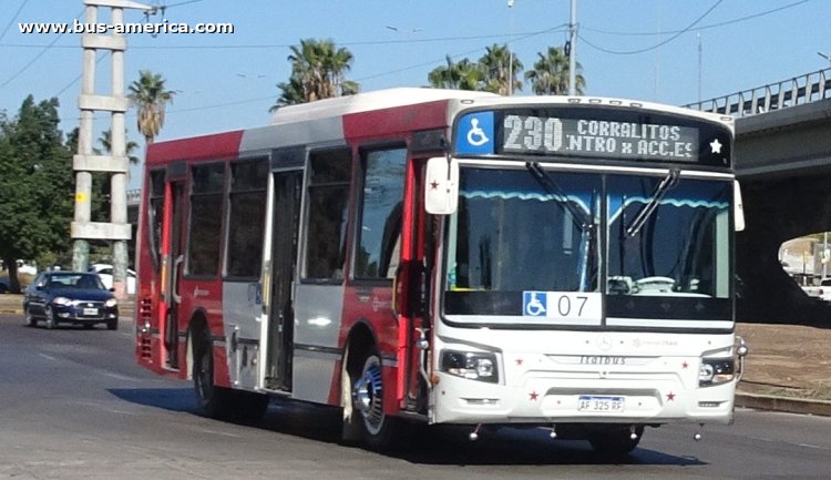 Mercedes-Benz OH 1621 L SB - Italbus Tropea Ital 89-20 - Mendotran , Maipú
AF 325 RF

Línea 230 (Mendotran, Prov.Mendoza), interno 07
